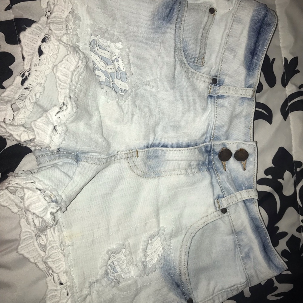 Light Blue Jean shorts😍